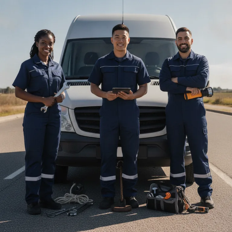 Abschleppdienst Team in Erlangen
